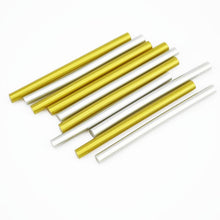 נרות לאקדח דבק חם בצבע זהב / כסף