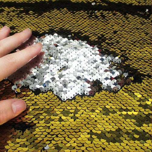 יריעות בד נצנצים דו צדדי