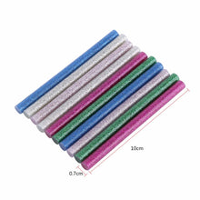 נרות מילוי לאקדח דבק מנצנצים בצבעים שונים