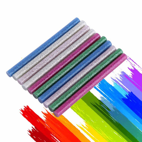 נרות מילוי לאקדח דבק מנצנצים בצבעים שונים